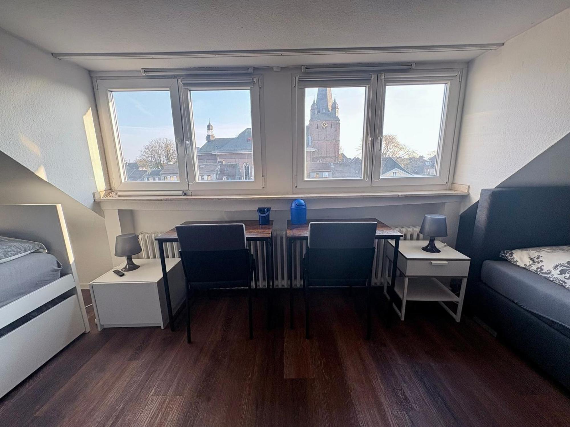 Nasa Wohnung Uerdingen Krefeld Kültér fotó