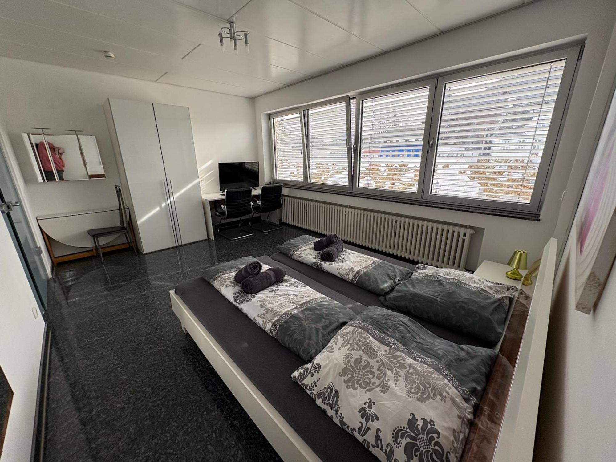 Nasa Wohnung Uerdingen Krefeld Kültér fotó